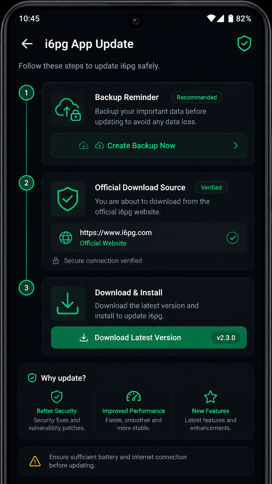 i6pg screenshot