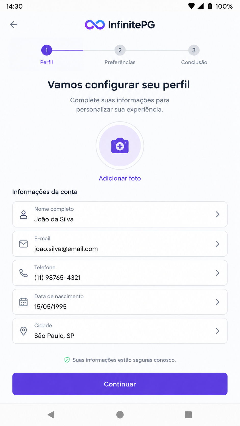 InfinitePG screenshot