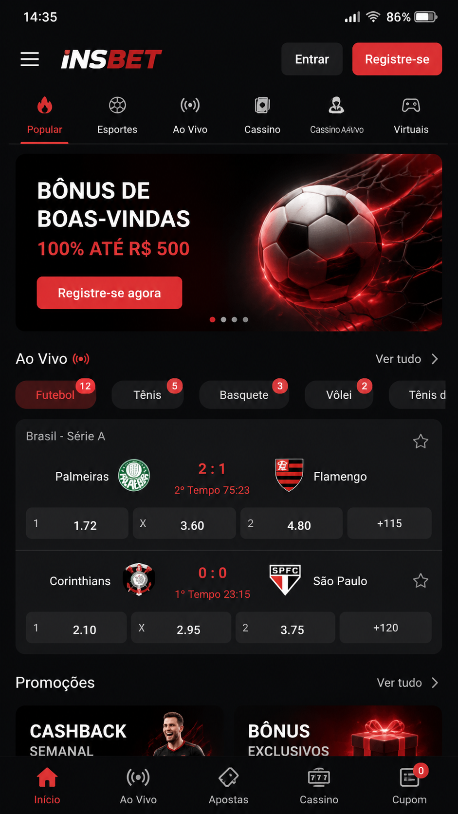 insbet screenshot