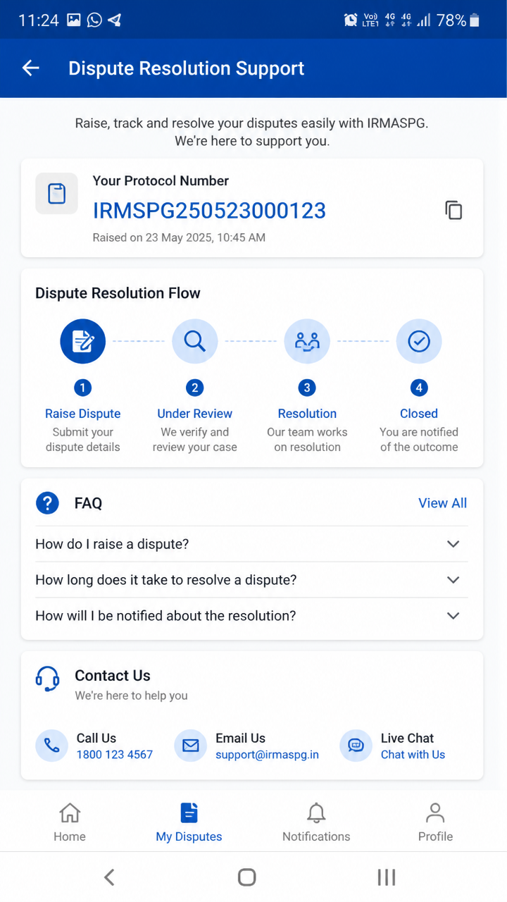 irmaspg screenshot