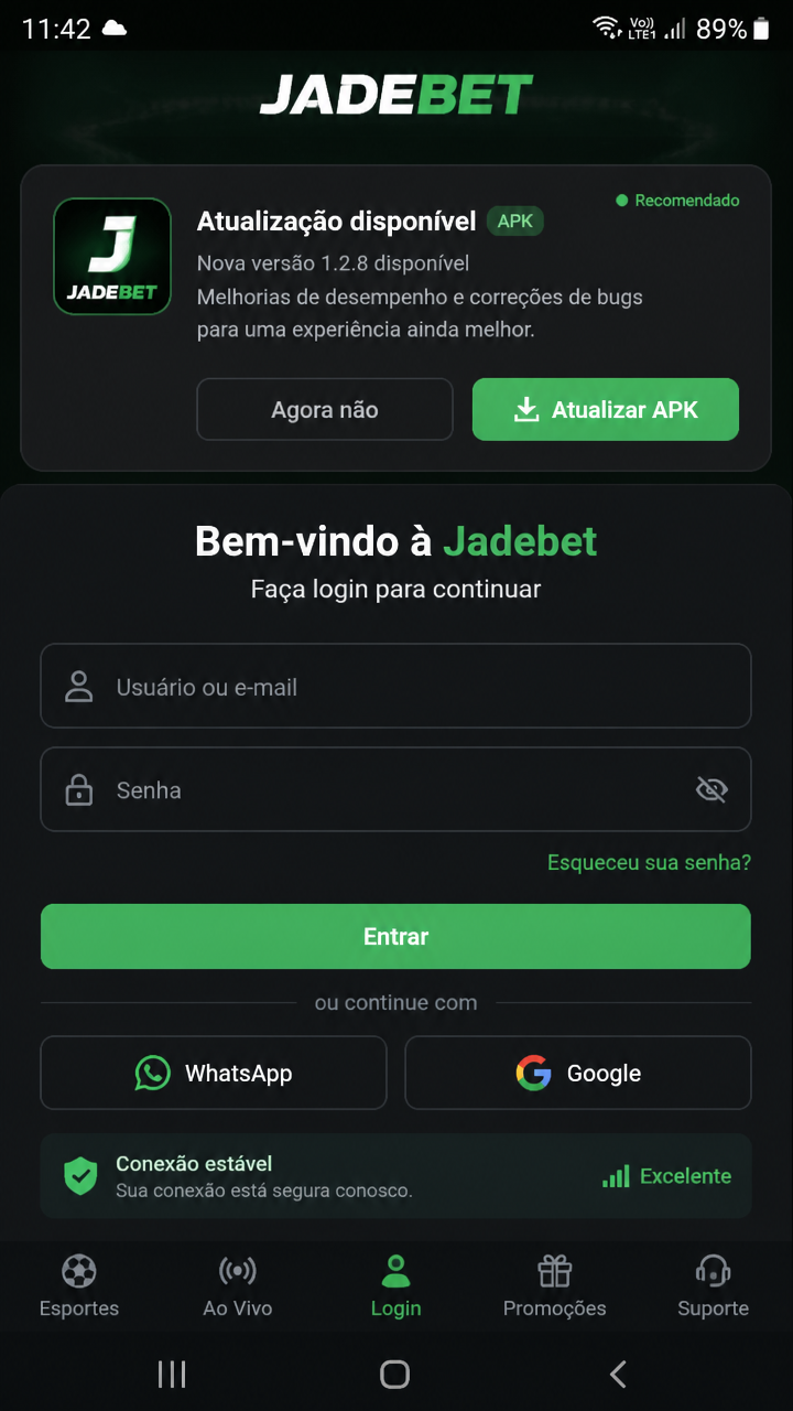 Jadebet screenshot