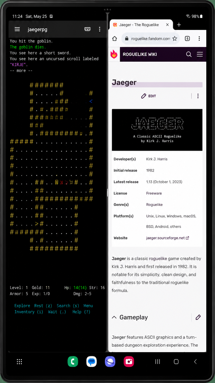 jaegerpg screenshot