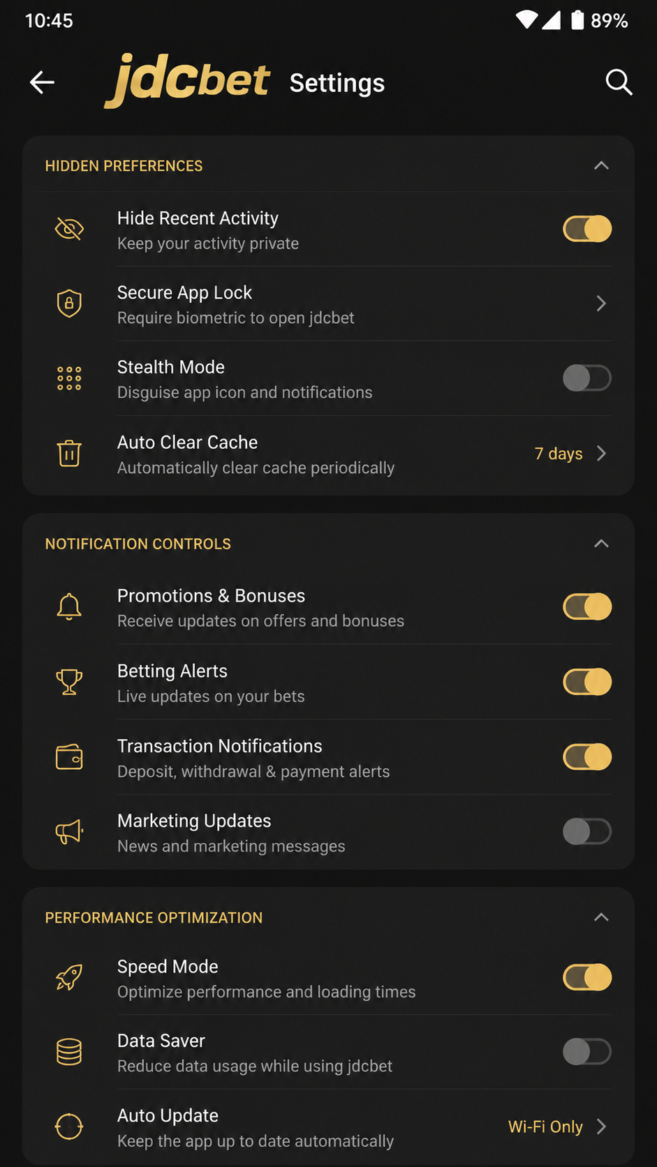 jdcbet screenshot