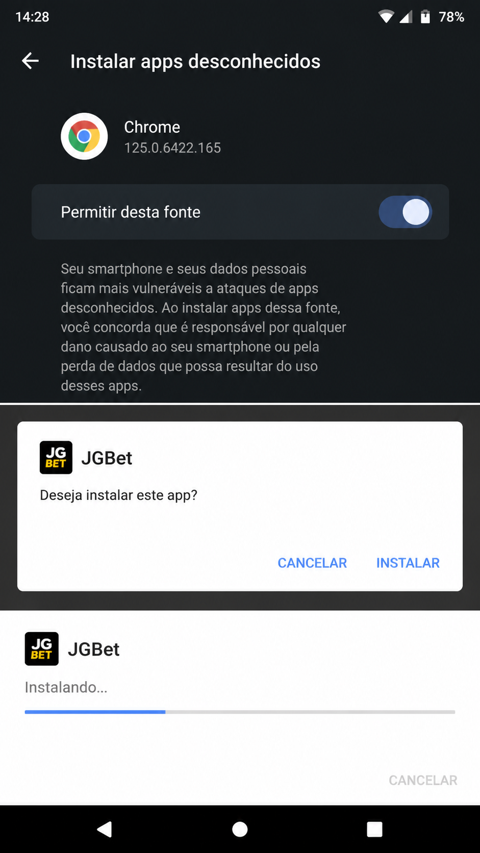 JGBet screenshot