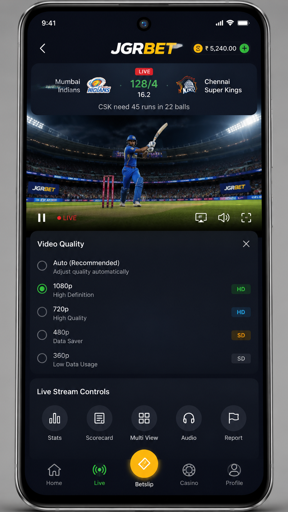 jgrbet screenshot