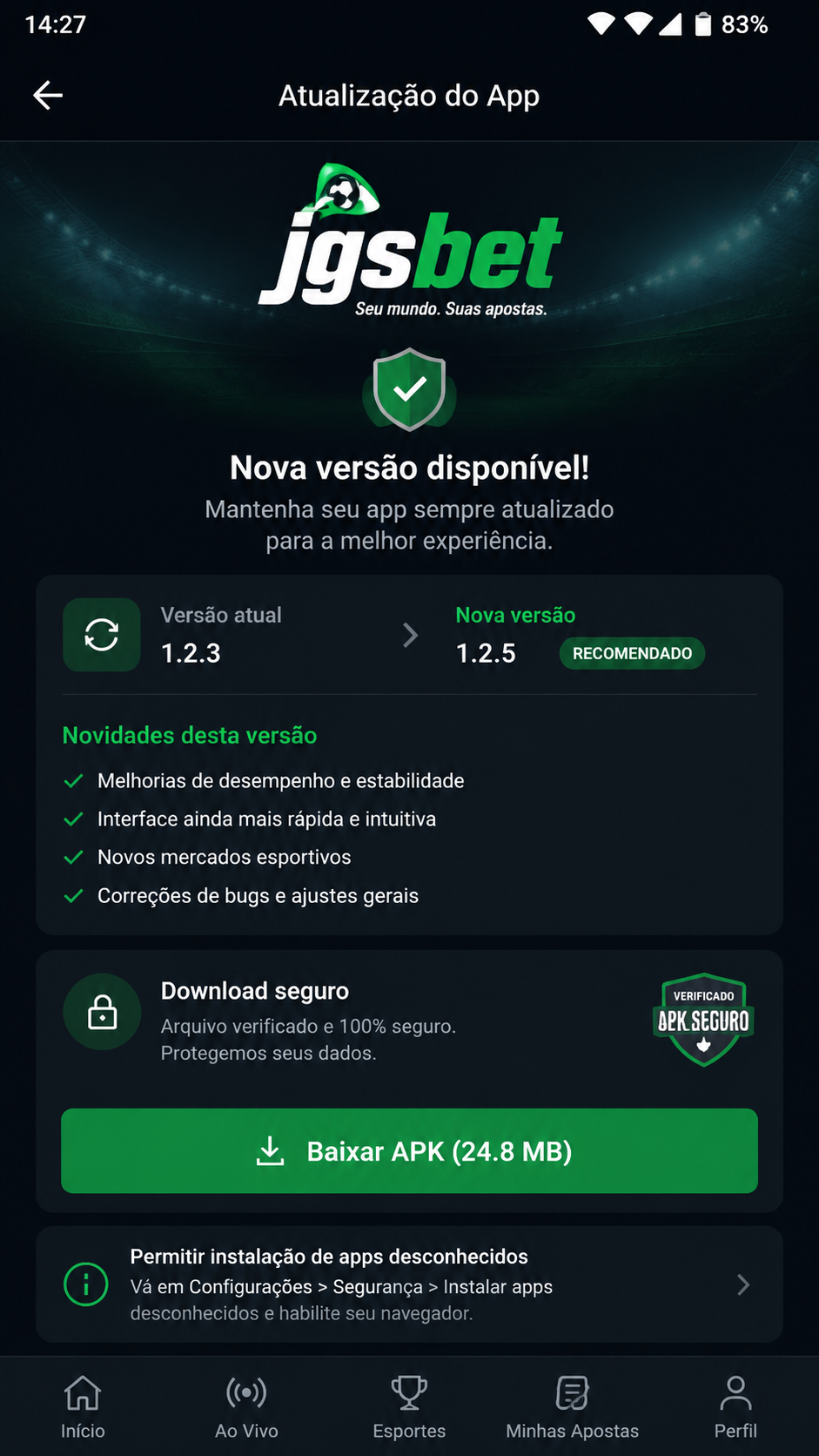 jgsbet screenshot