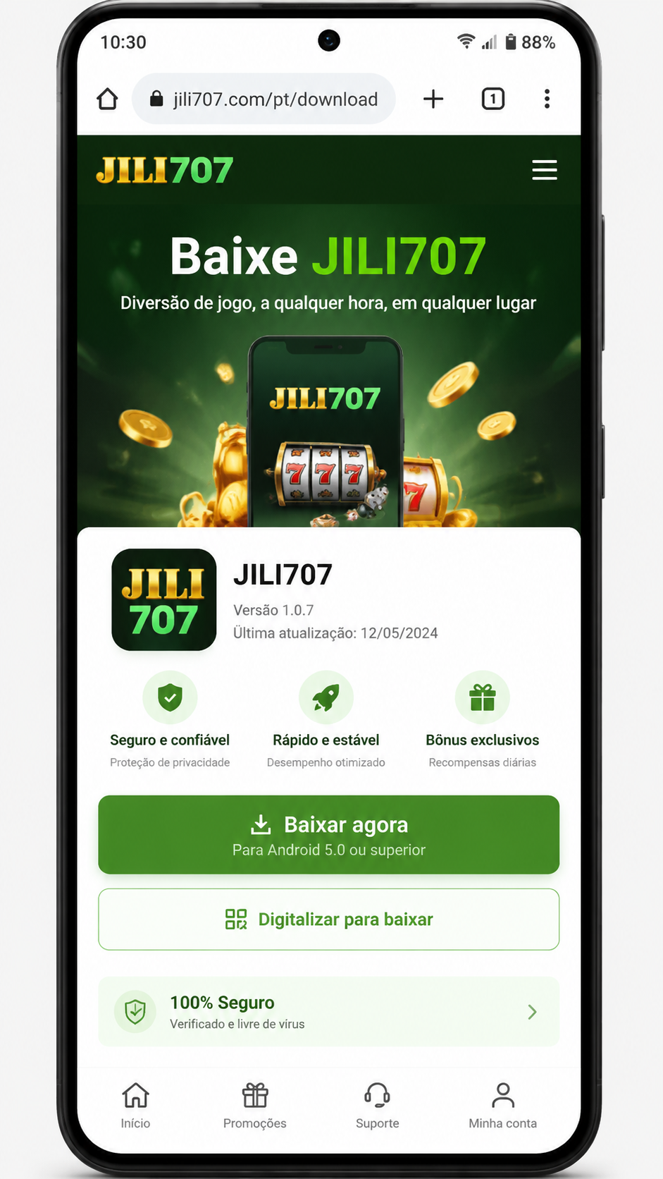 jili707 screenshot