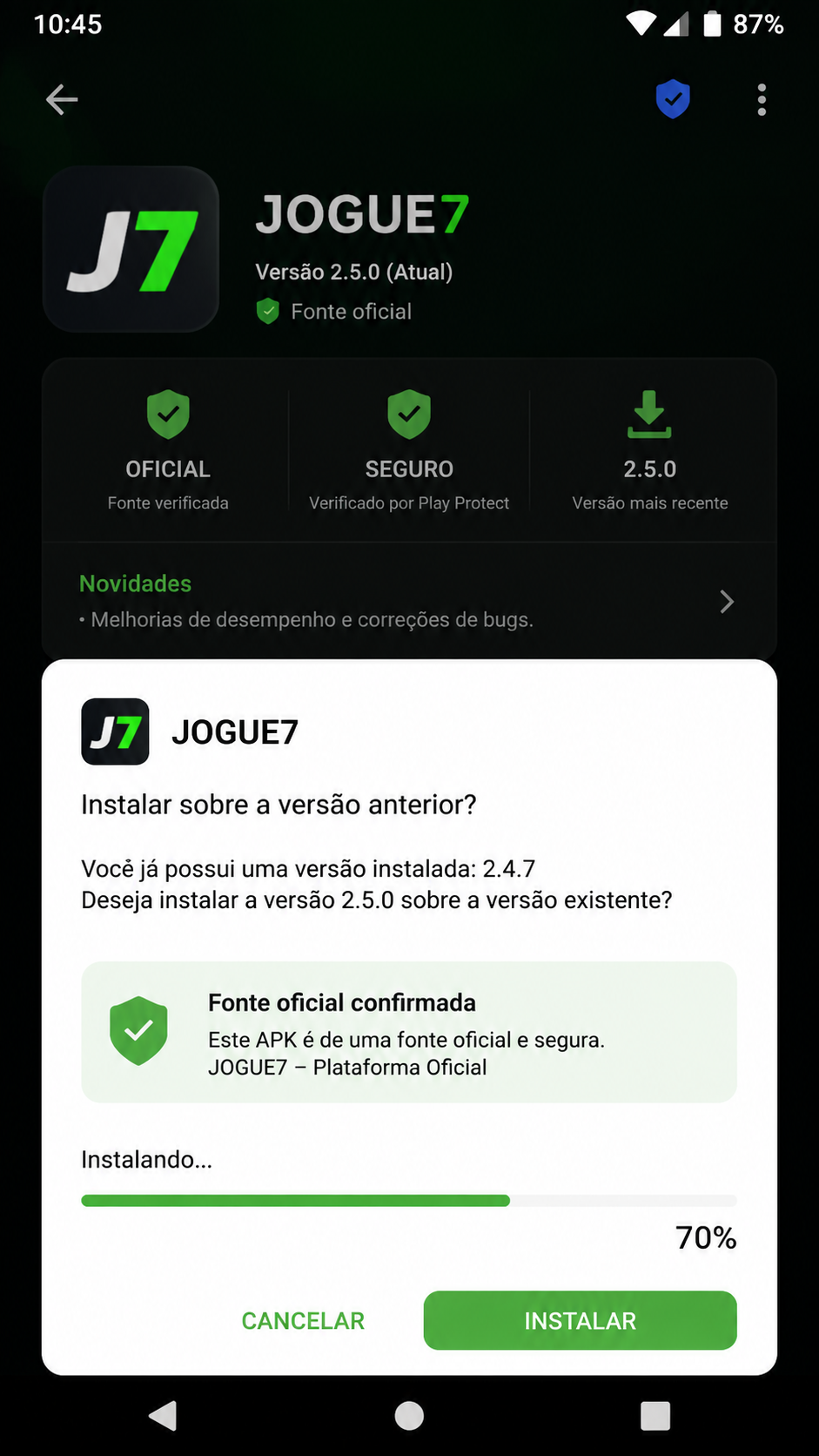 jogue7 screenshot