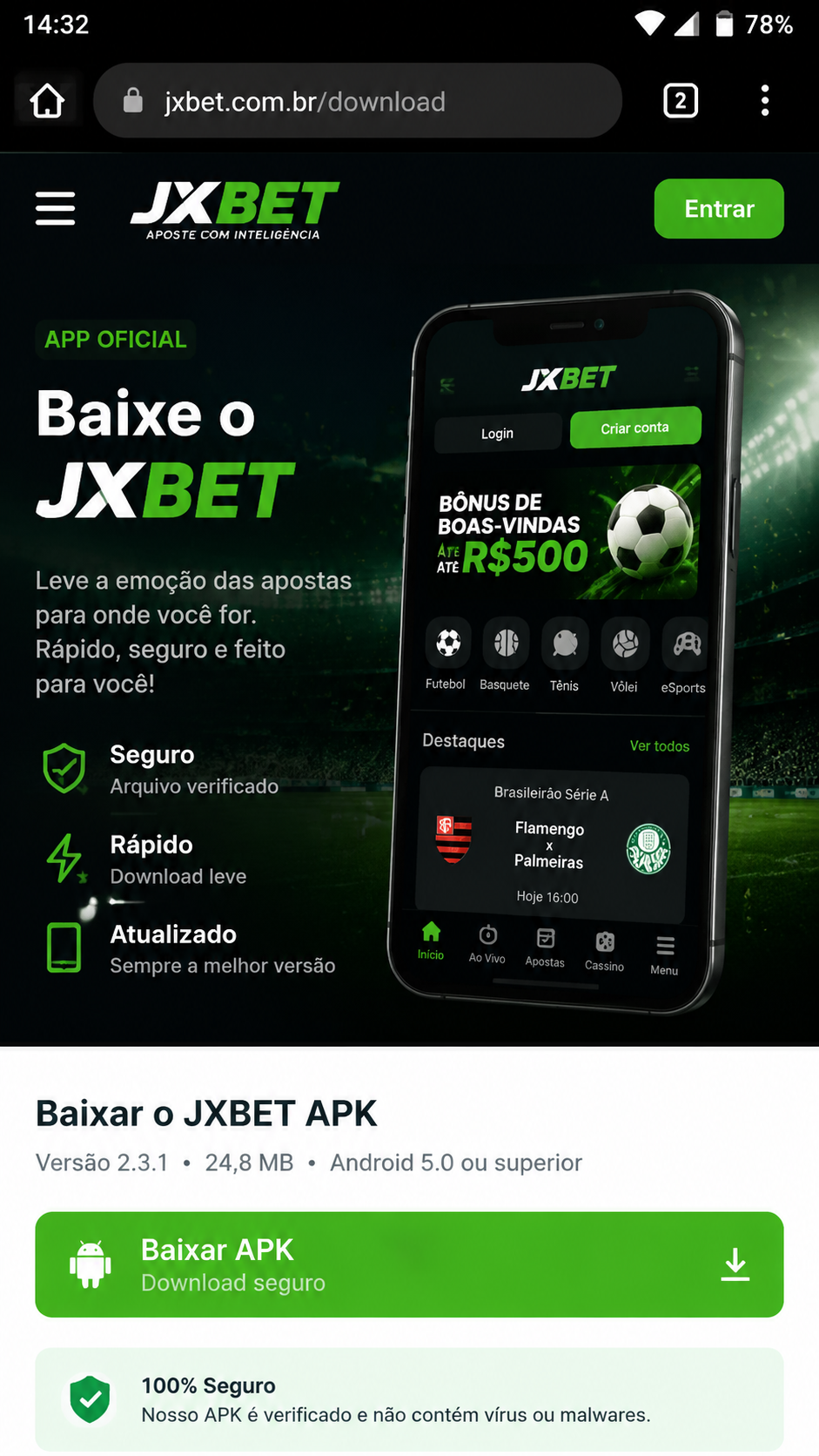 jxbet screenshot
