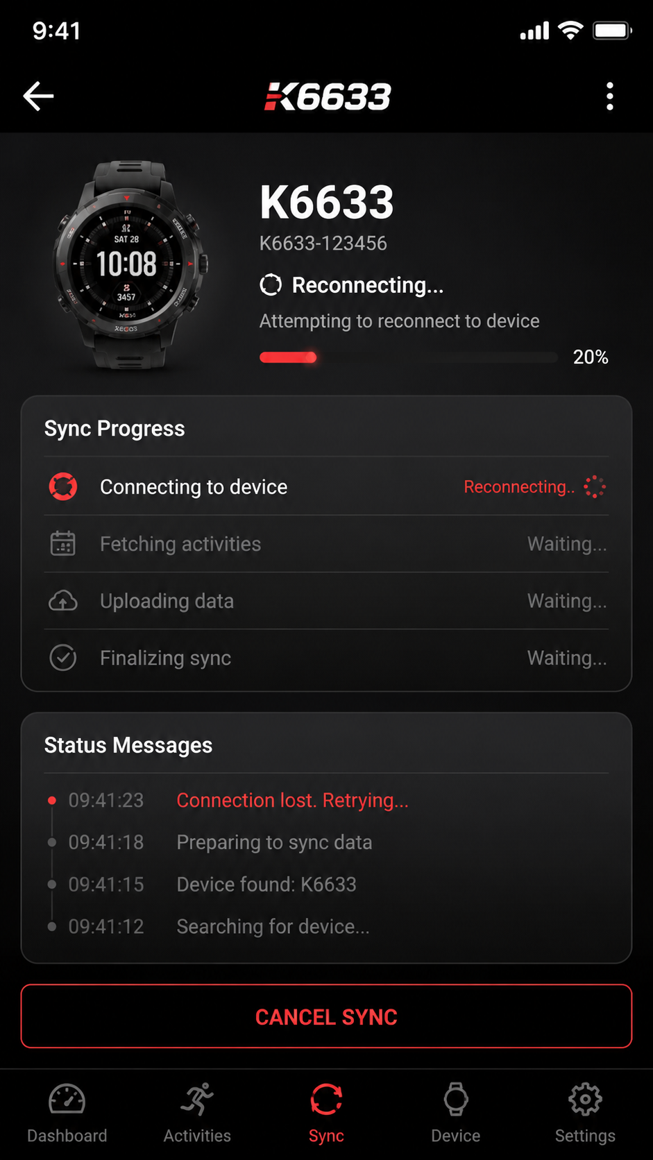 k6633 screenshot