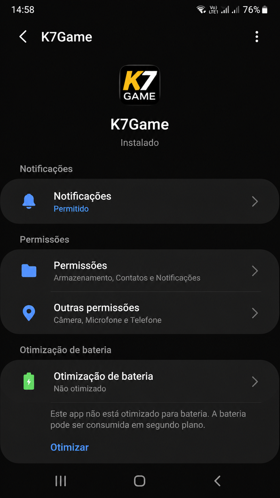 K7Game screenshot