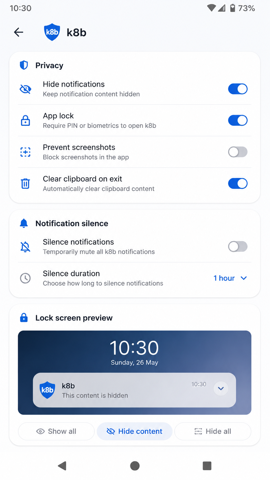 k8b screenshot