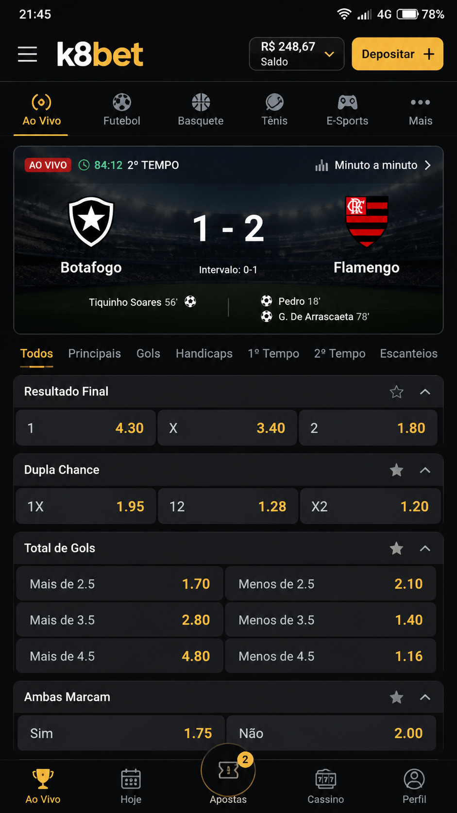 k8bet screenshot