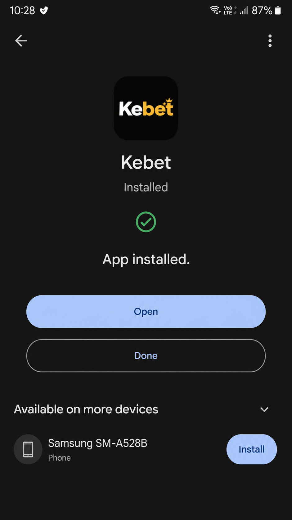 Kebet screenshot