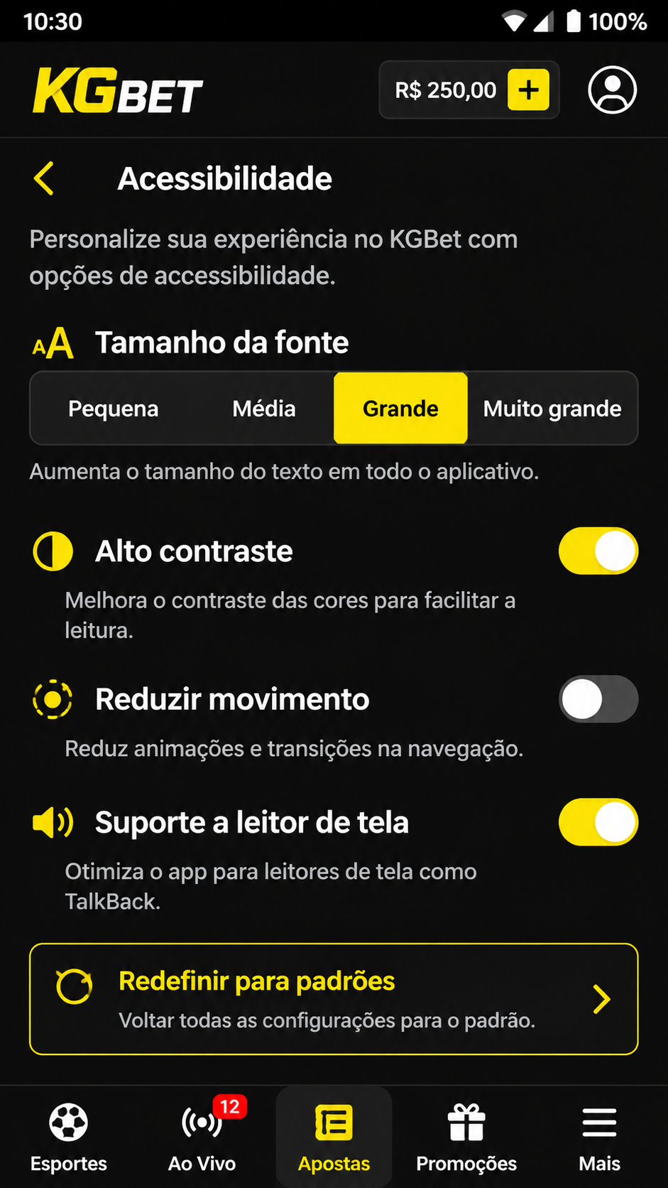 KGBet screenshot