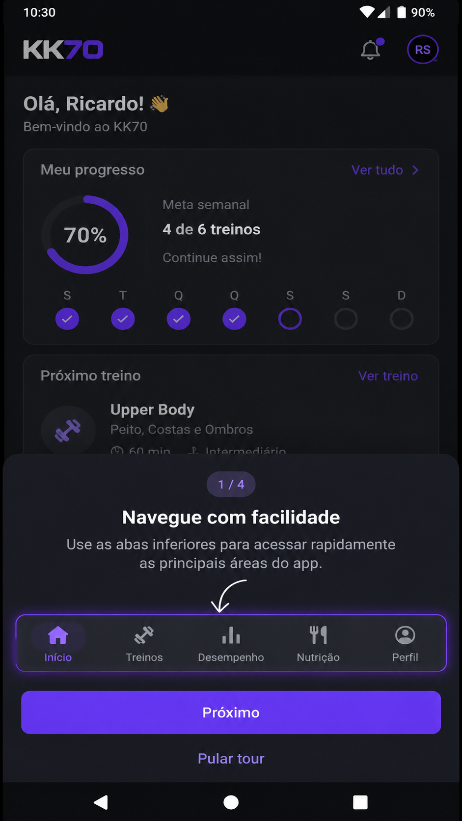 KK70 screenshot