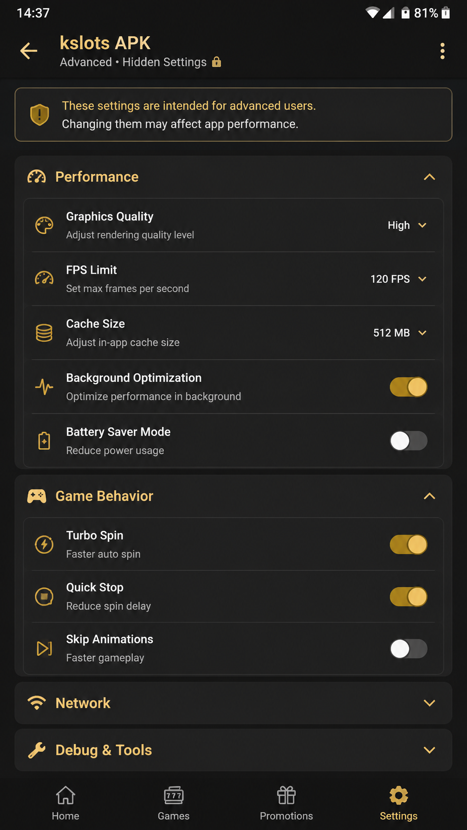 kslots screenshot