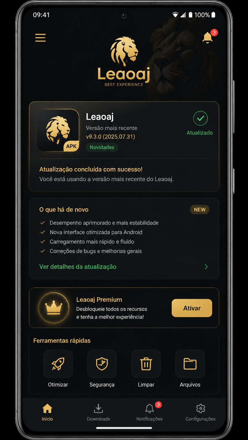 Leaoaj screenshot