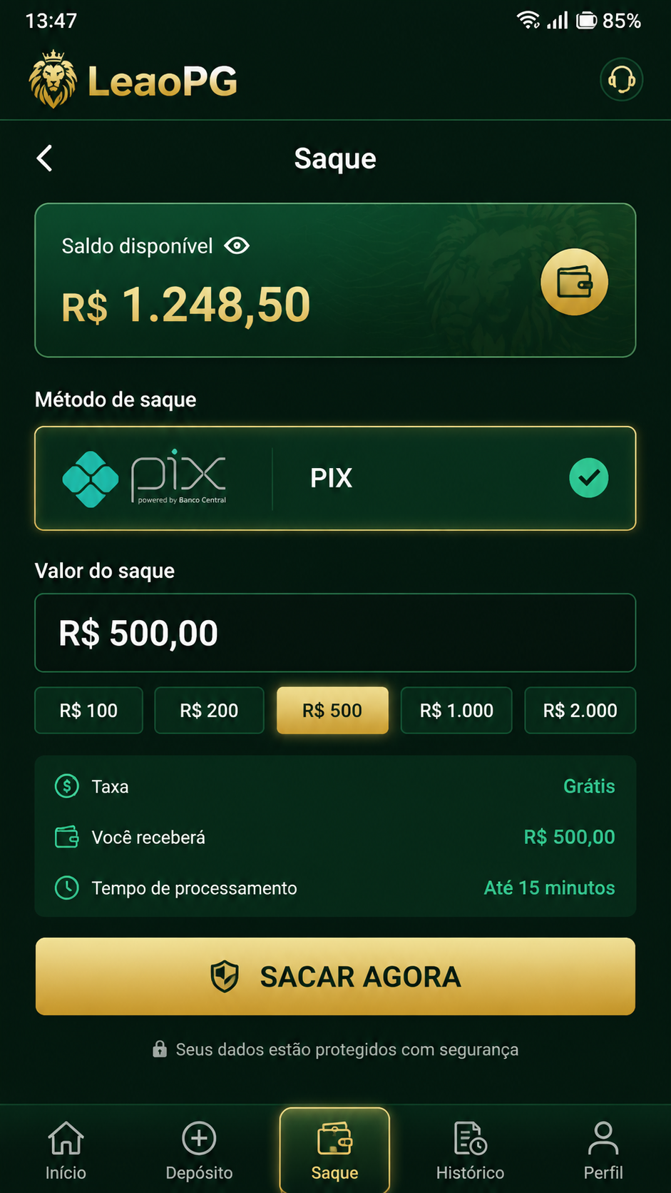 LeaoPG screenshot