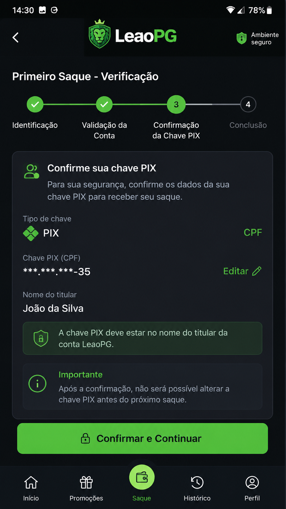 LeaoPG screenshot