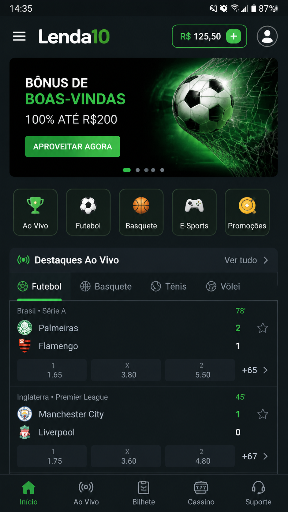Lenda10 screenshot