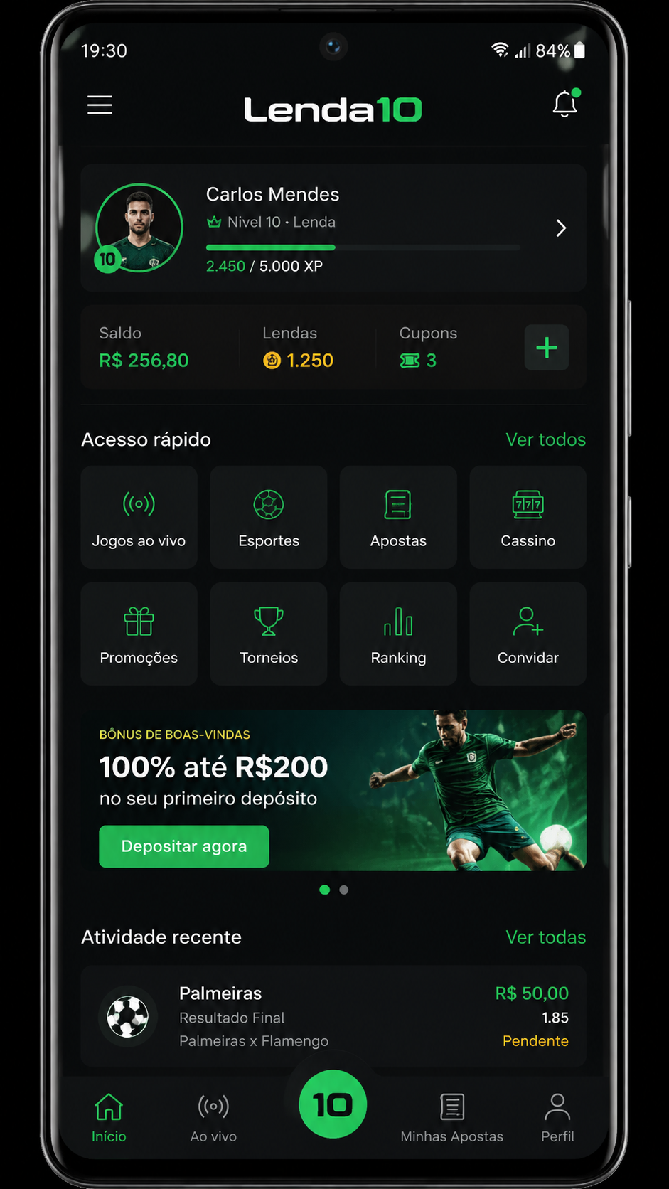 Lenda10 screenshot