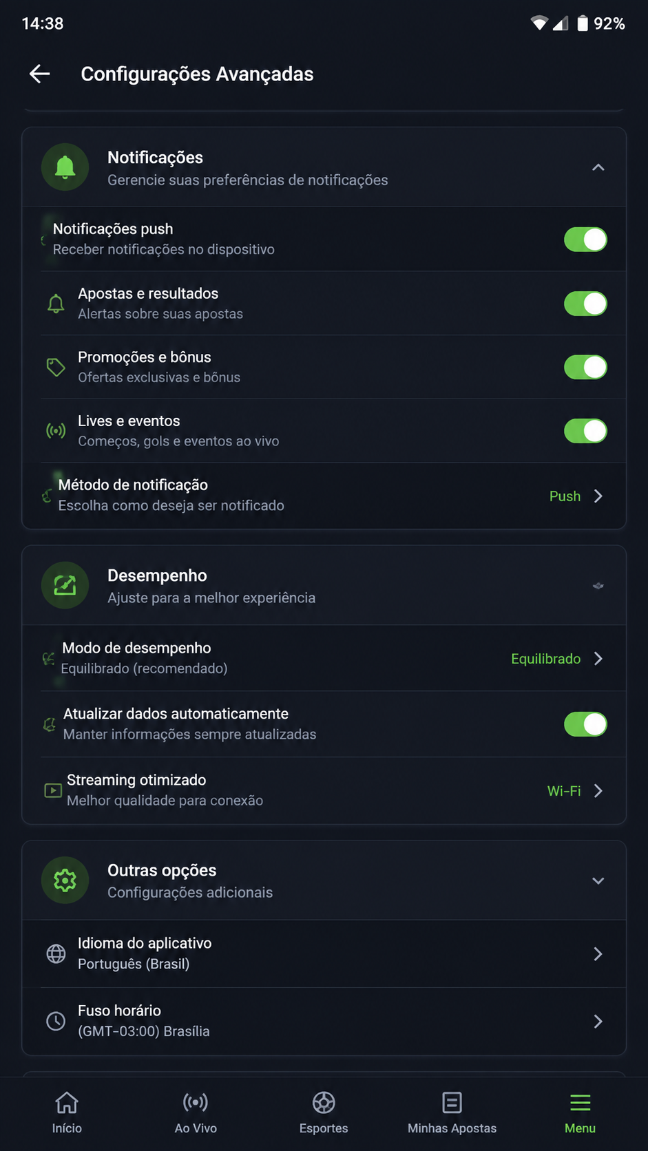 LHDBet screenshot