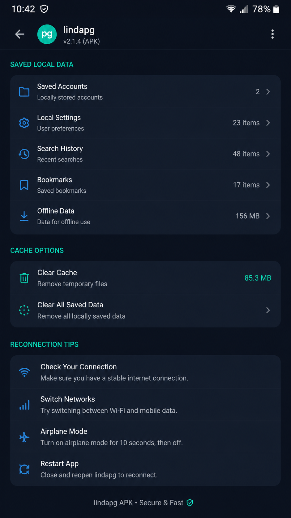 lindapg screenshot