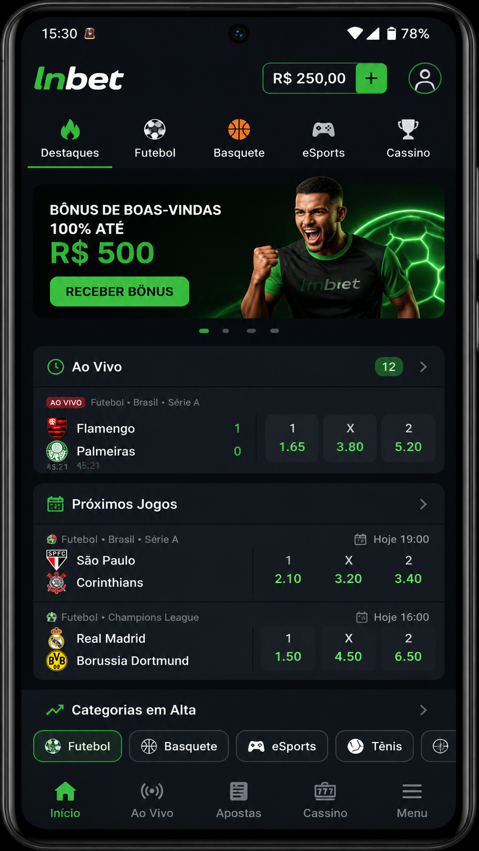 lnbet screenshot