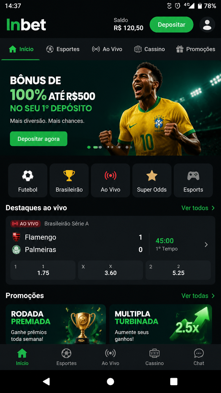 lnbet screenshot