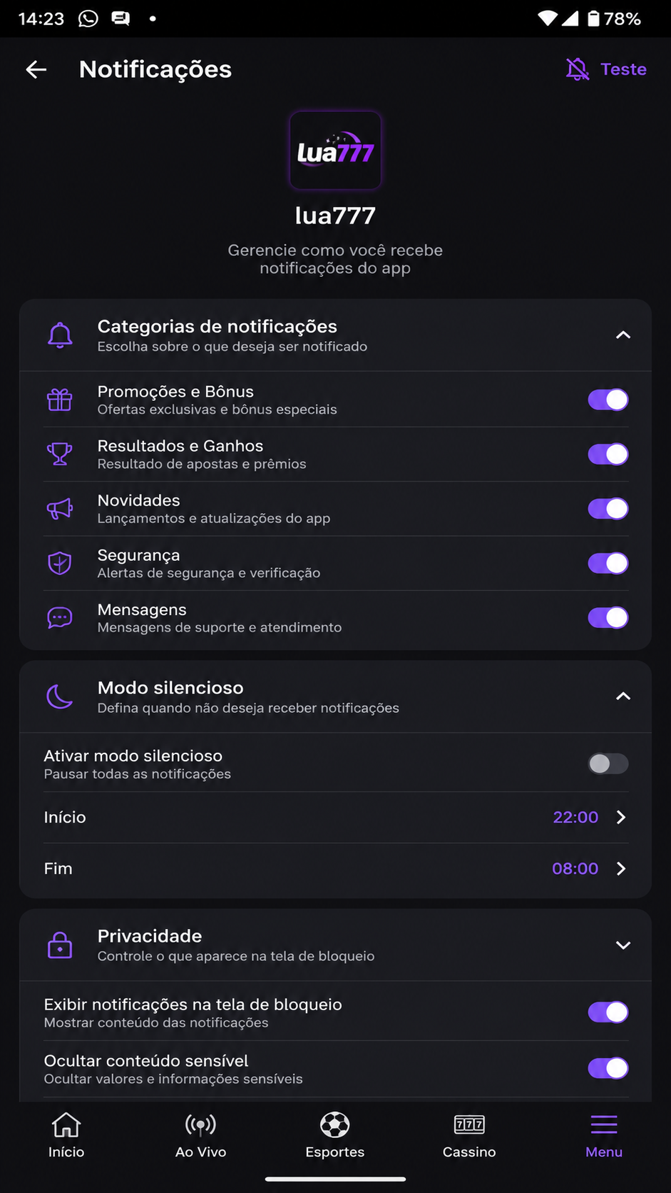 lua777 screenshot