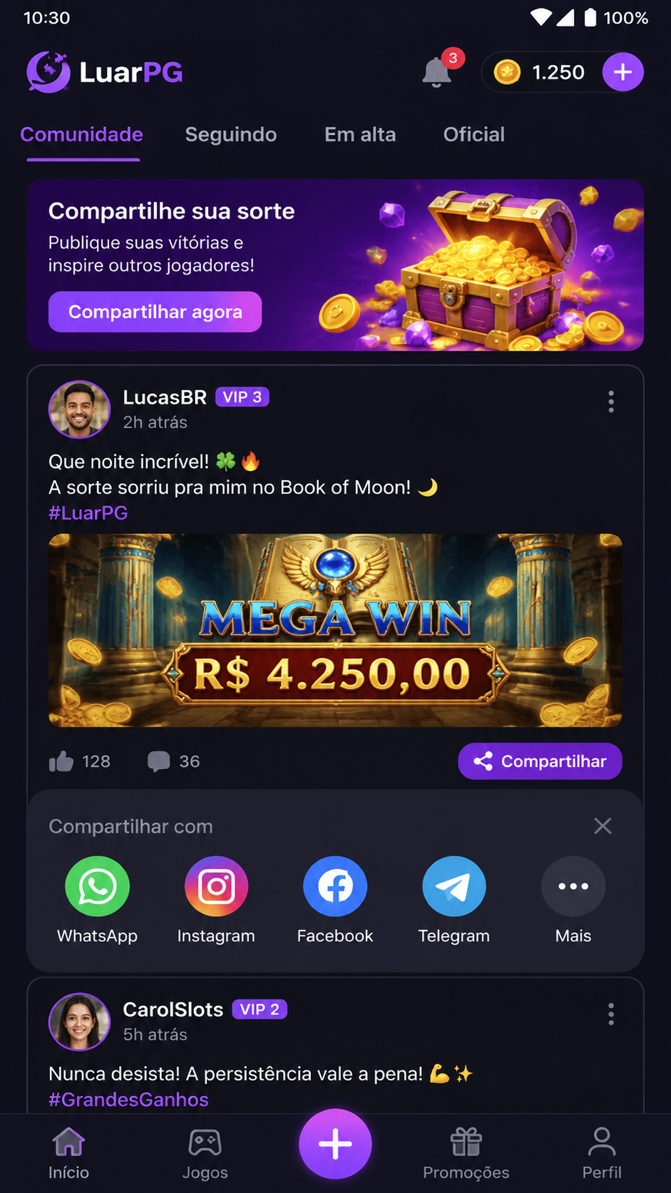 LuarPG screenshot