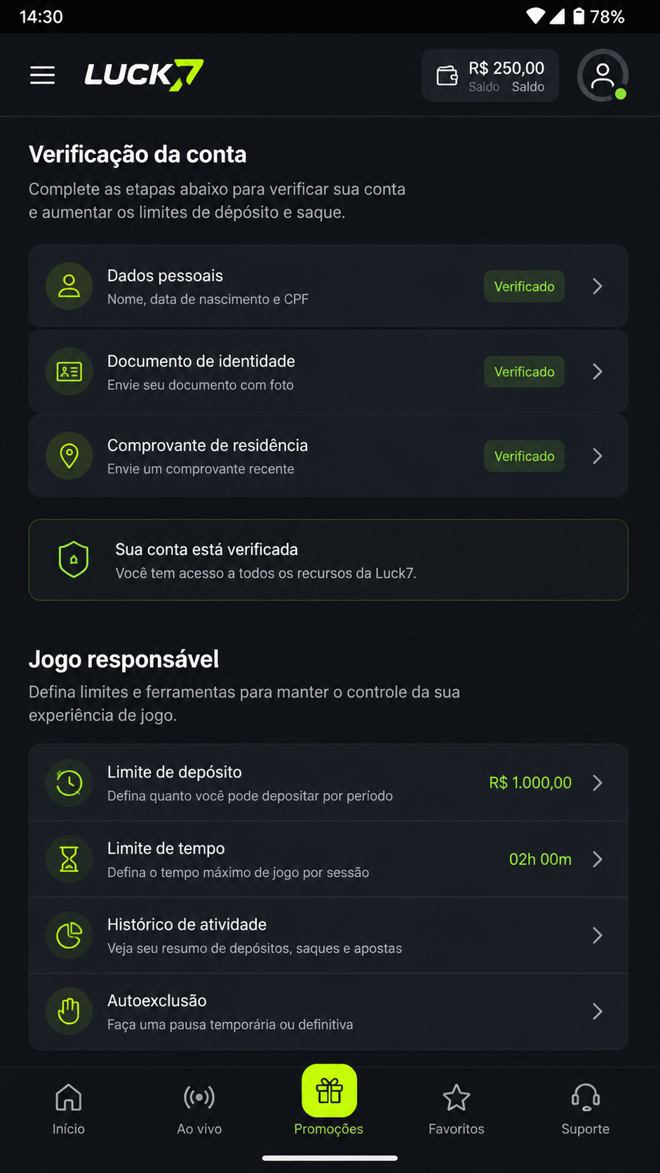 luck7 screenshot