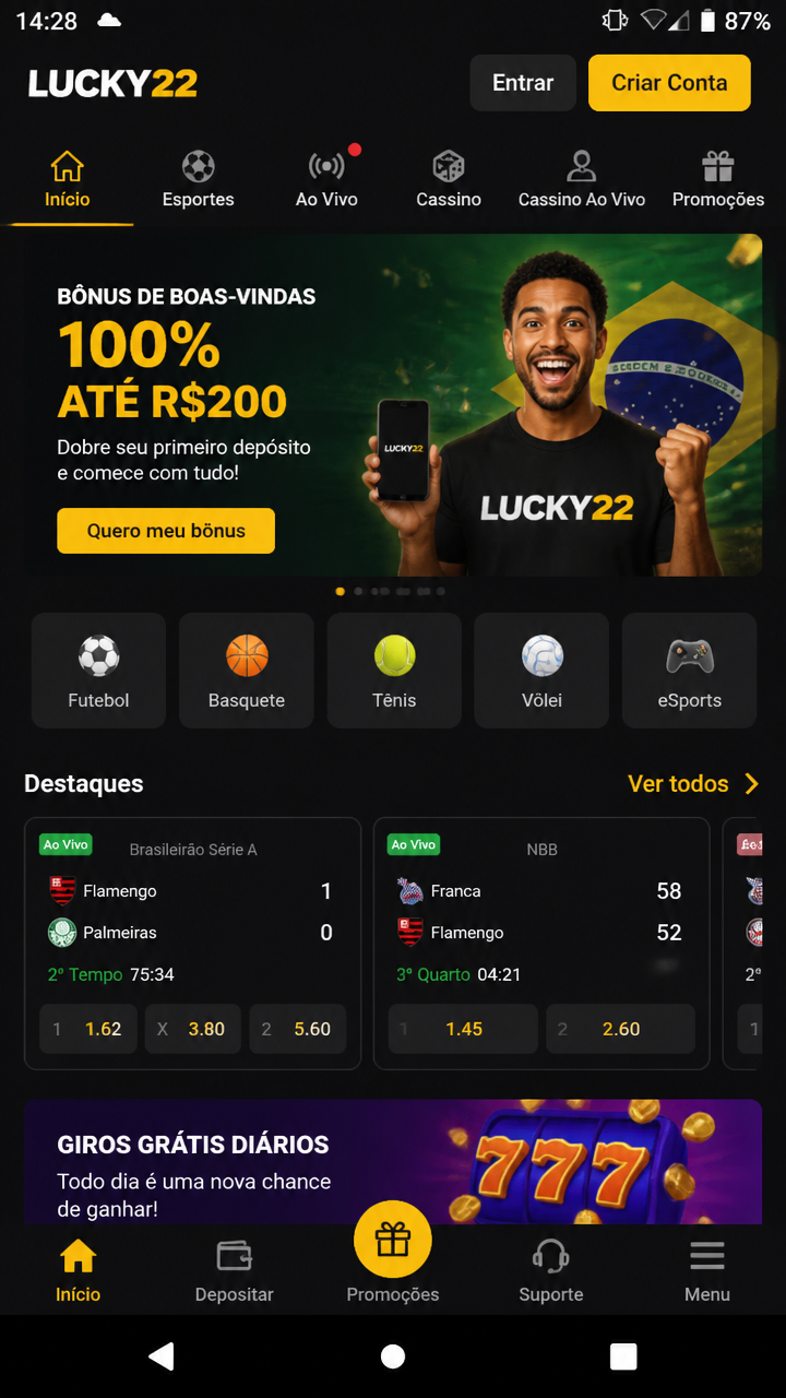 Lucky22 screenshot