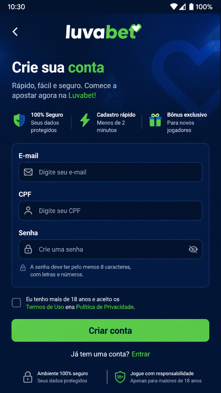 Luvabet screenshot