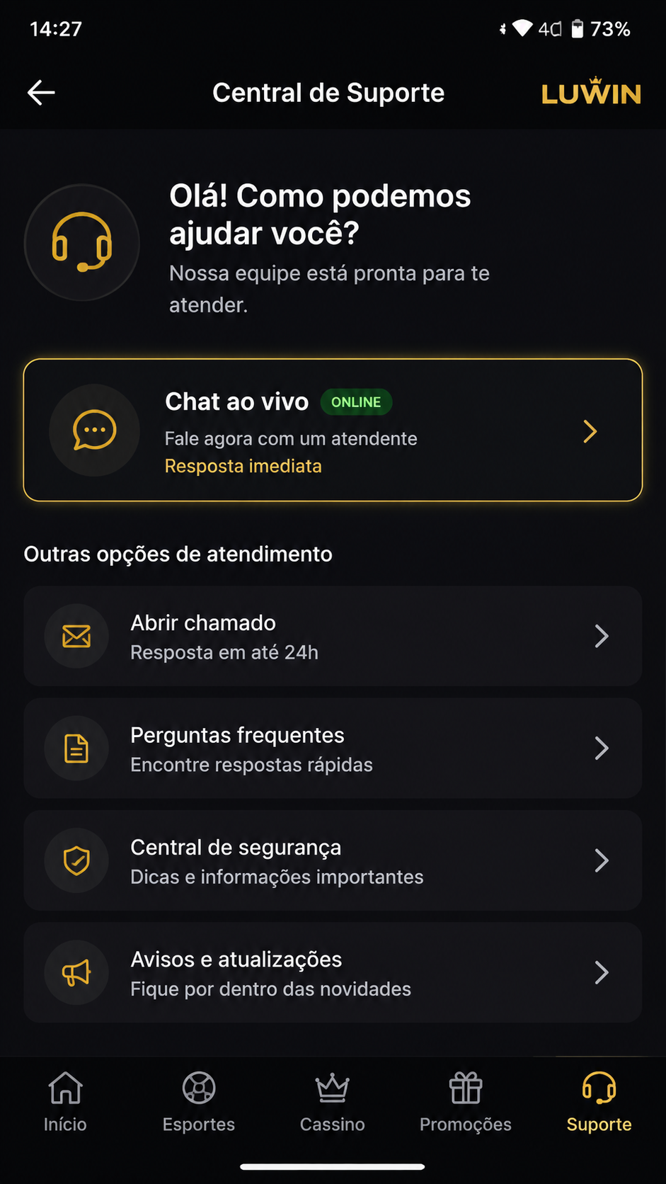 Luwin screenshot