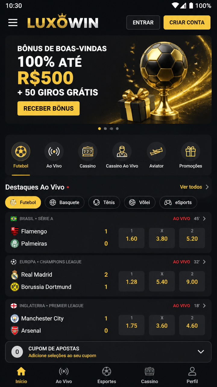 Luxowin screenshot