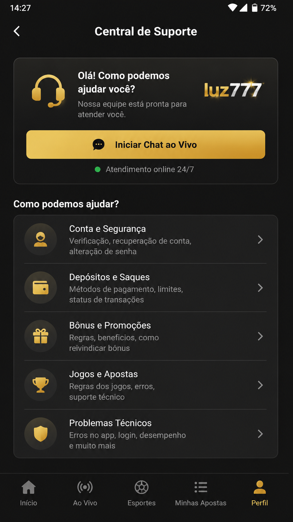 luz777 screenshot