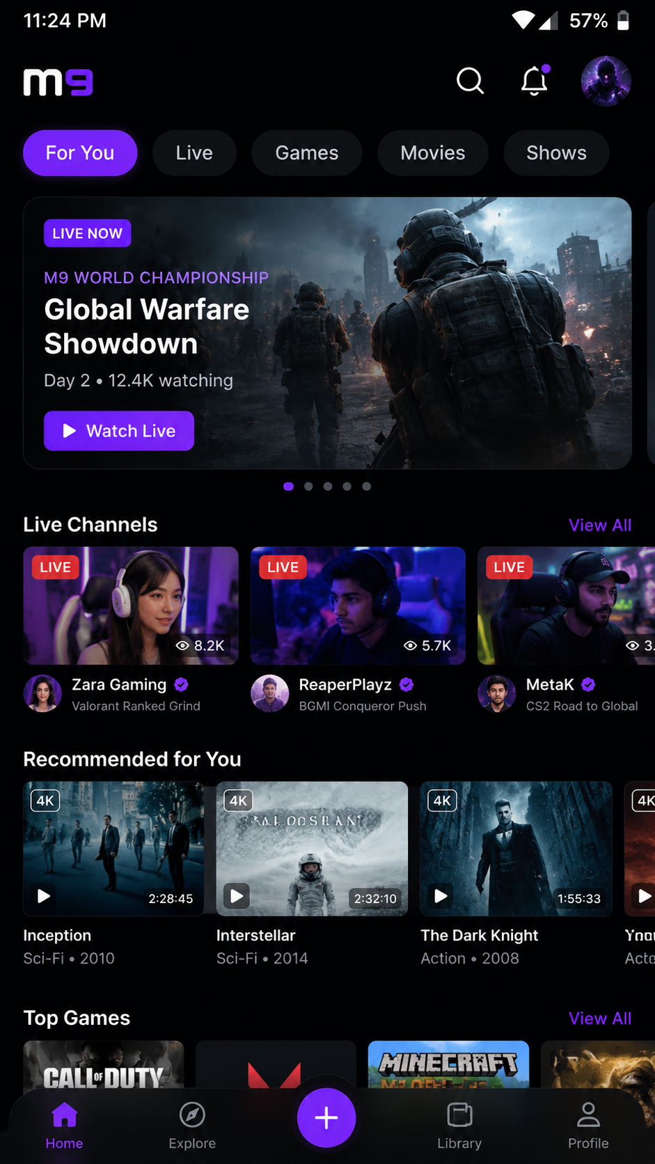 m9 screenshot