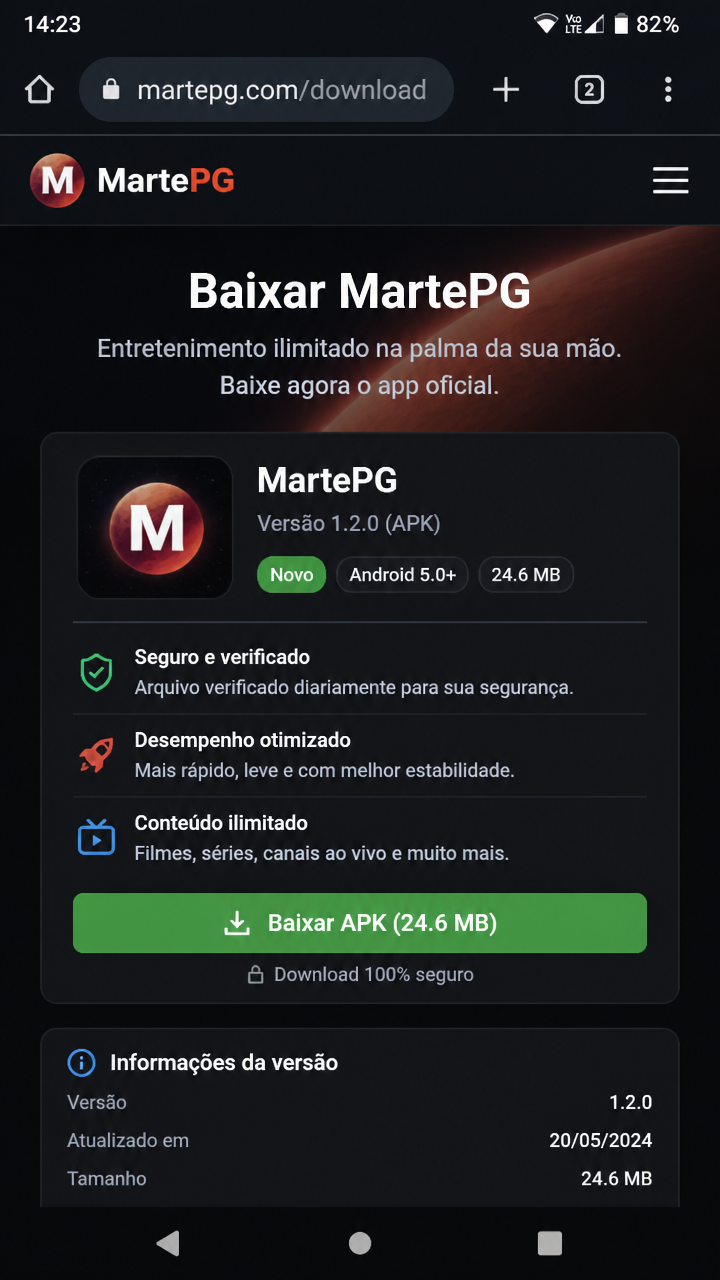 MartePG screenshot