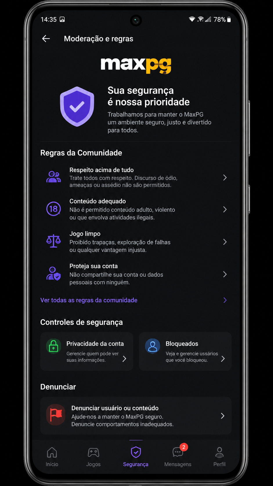 maxpg screenshot