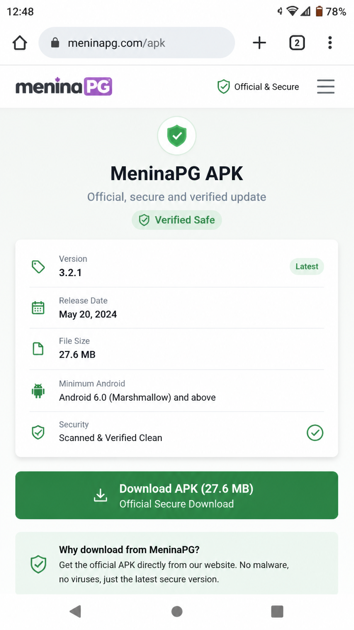 meninapg screenshot