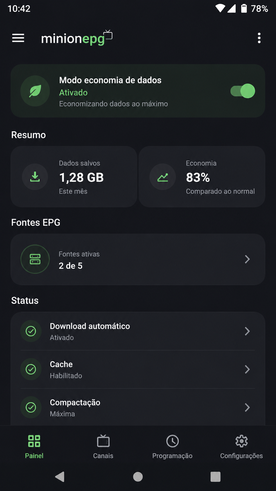 minionepg screenshot