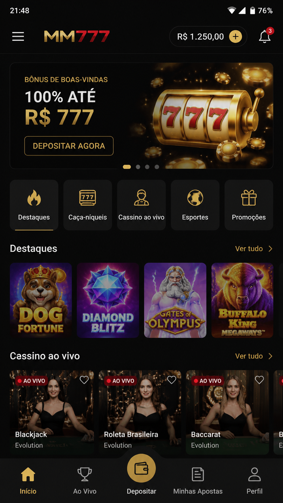 mm777 screenshot