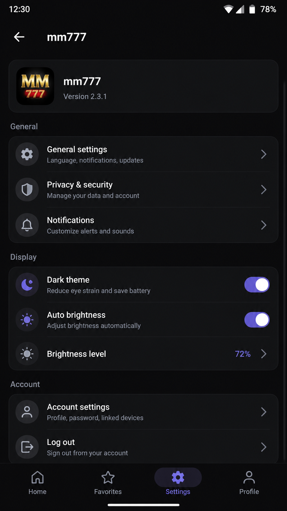 mm777 screenshot