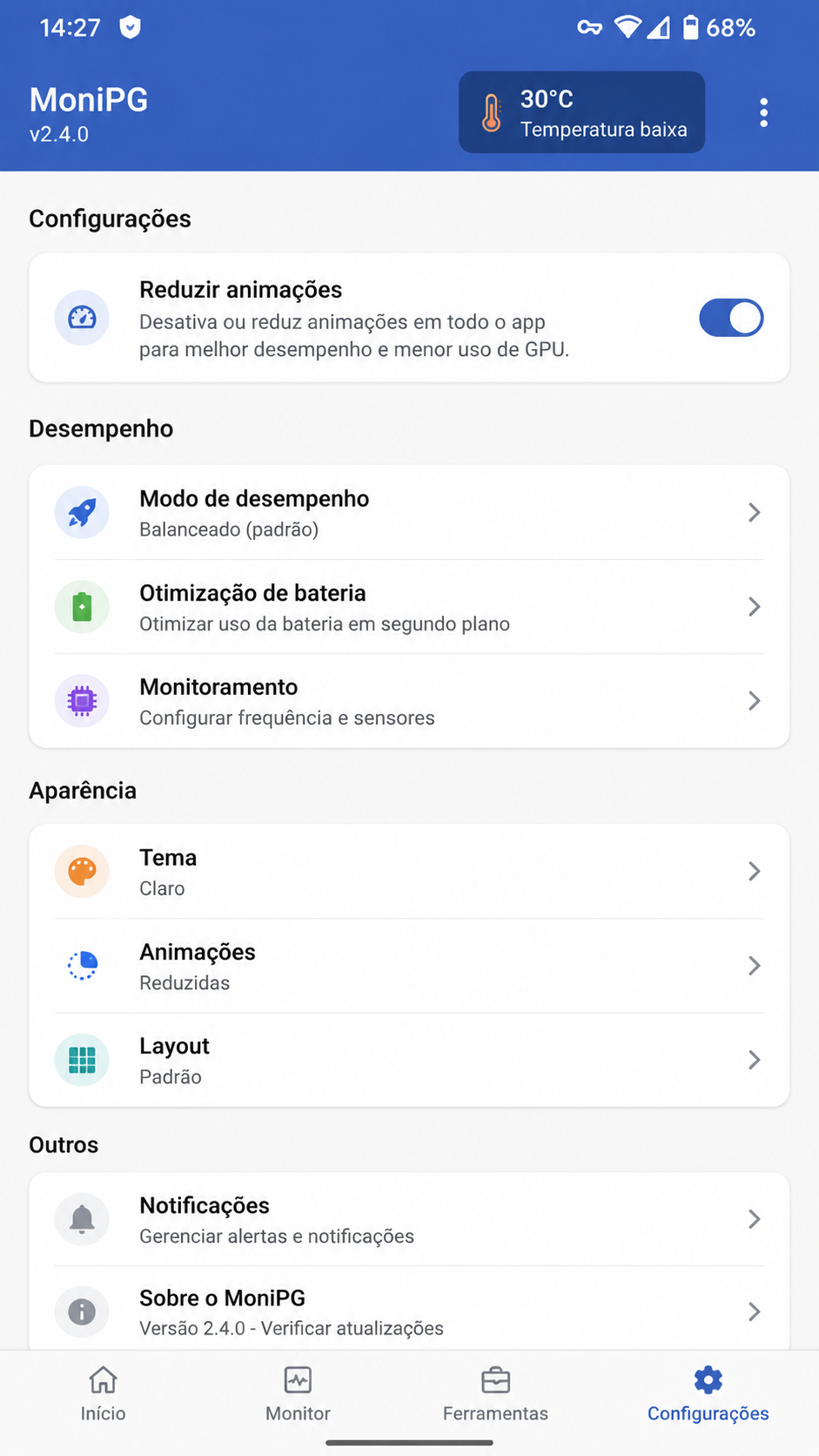 MoniPG screenshot