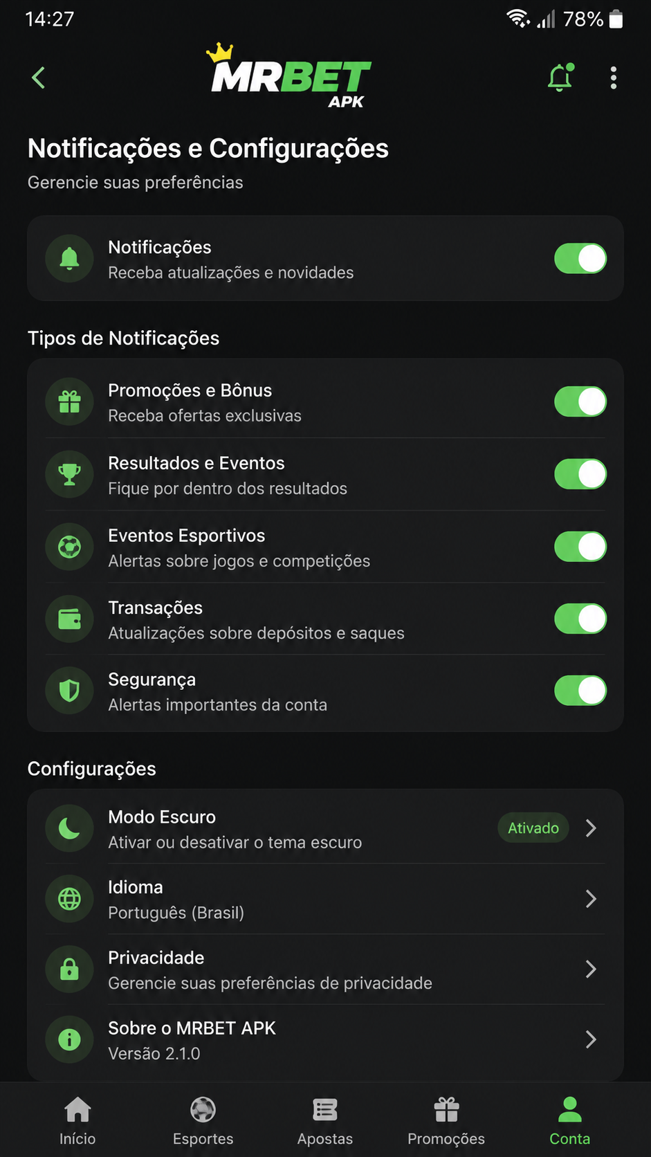 mrbet screenshot