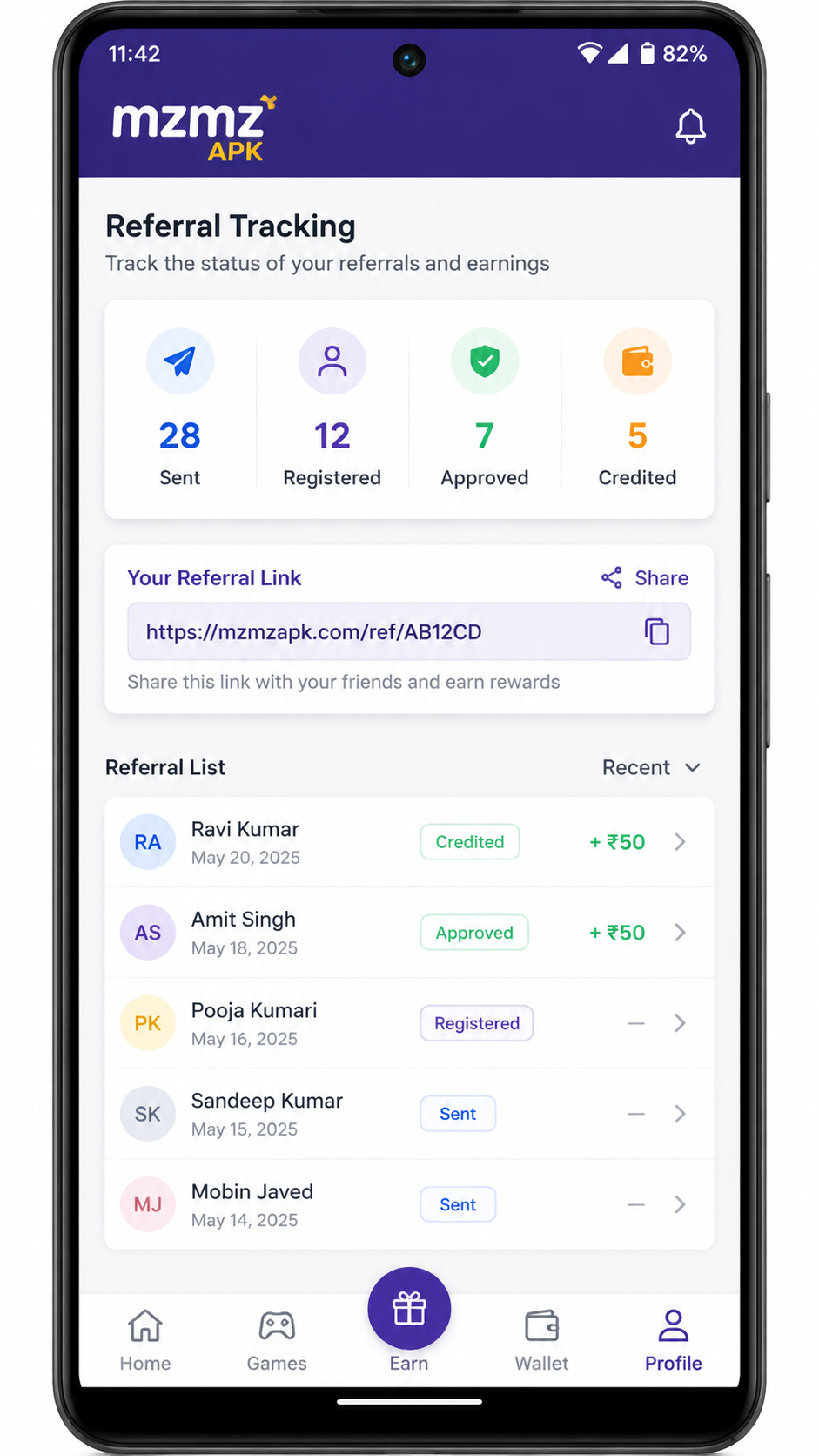 mzmz screenshot