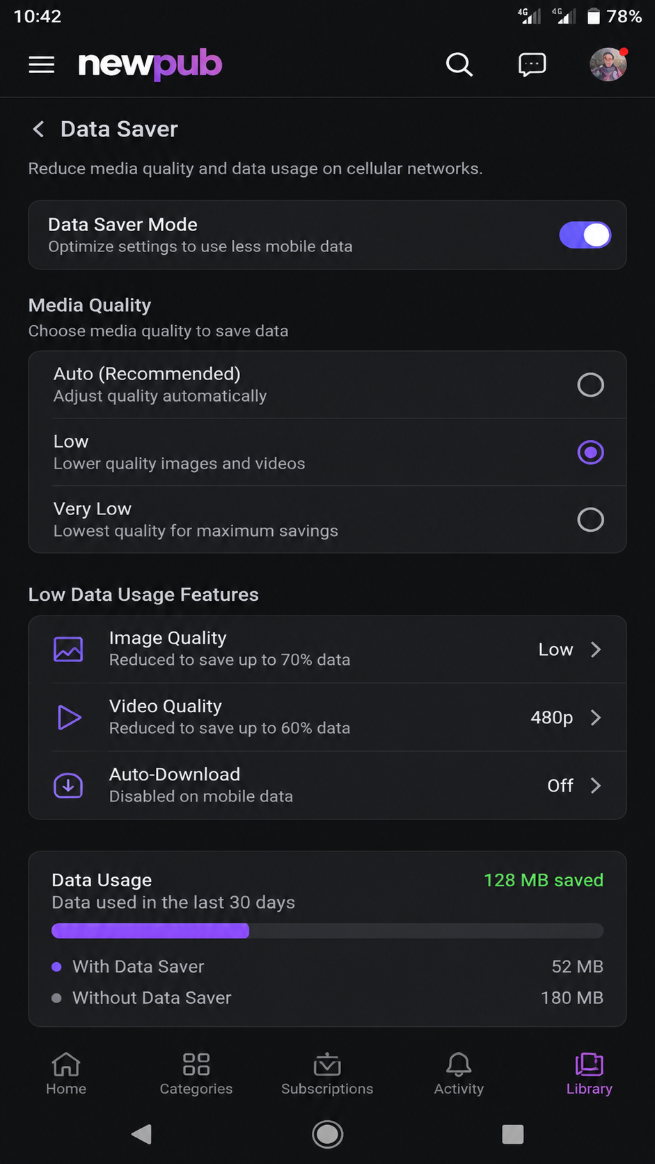 newpub screenshot