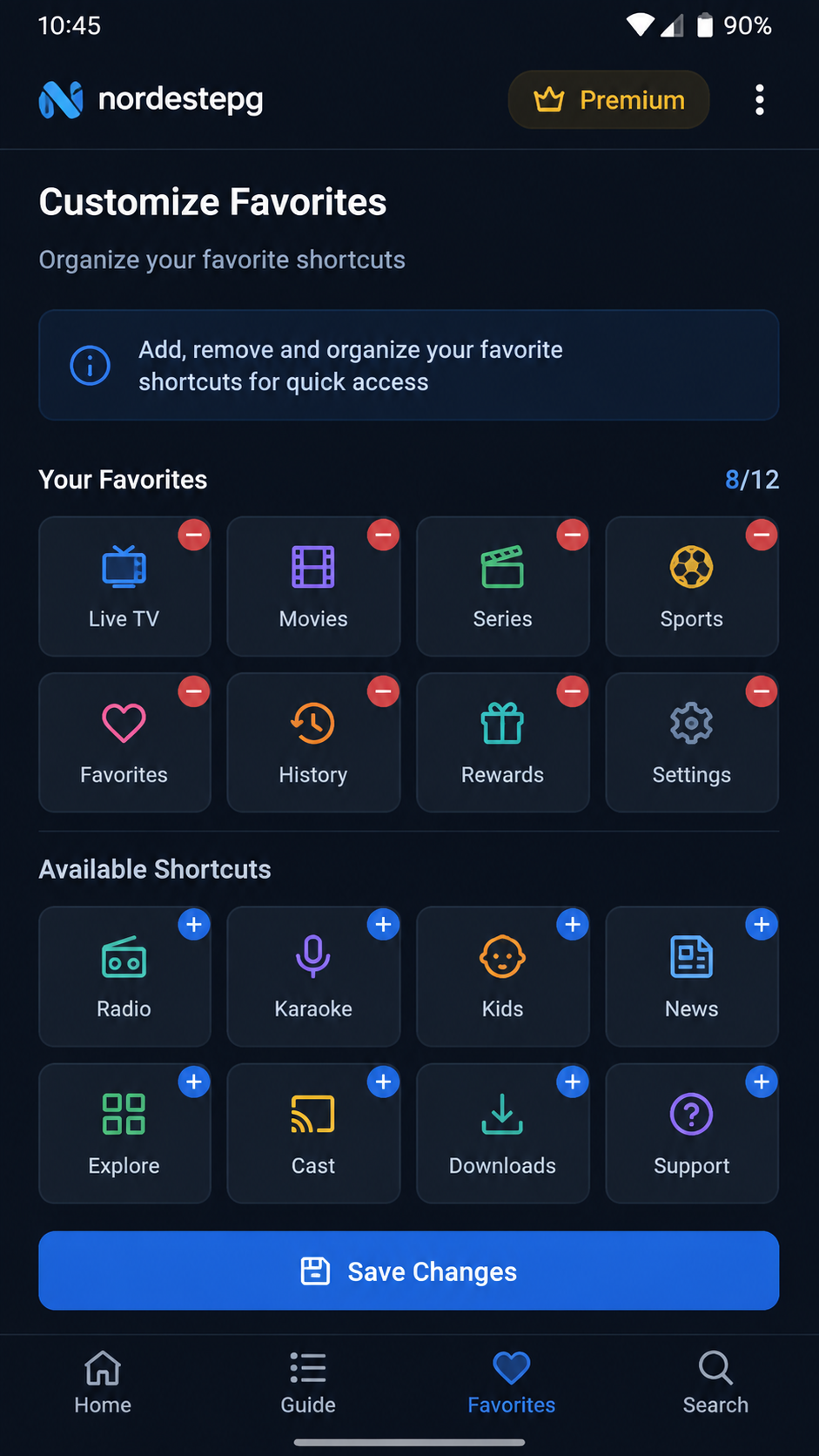 nordestepg screenshot